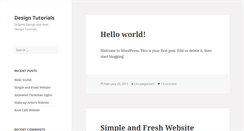 Desktop Screenshot of designtutorials.info
